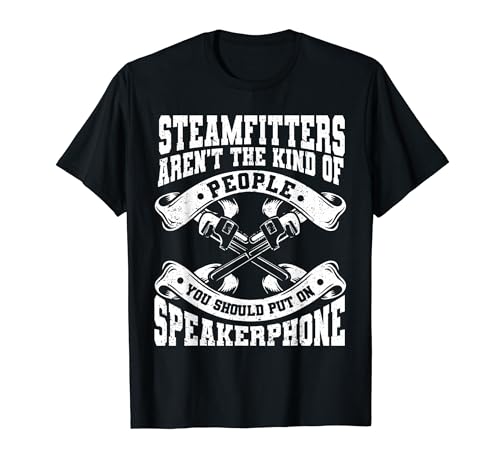 Vapeur Technicien Steamfitter T-Shirt