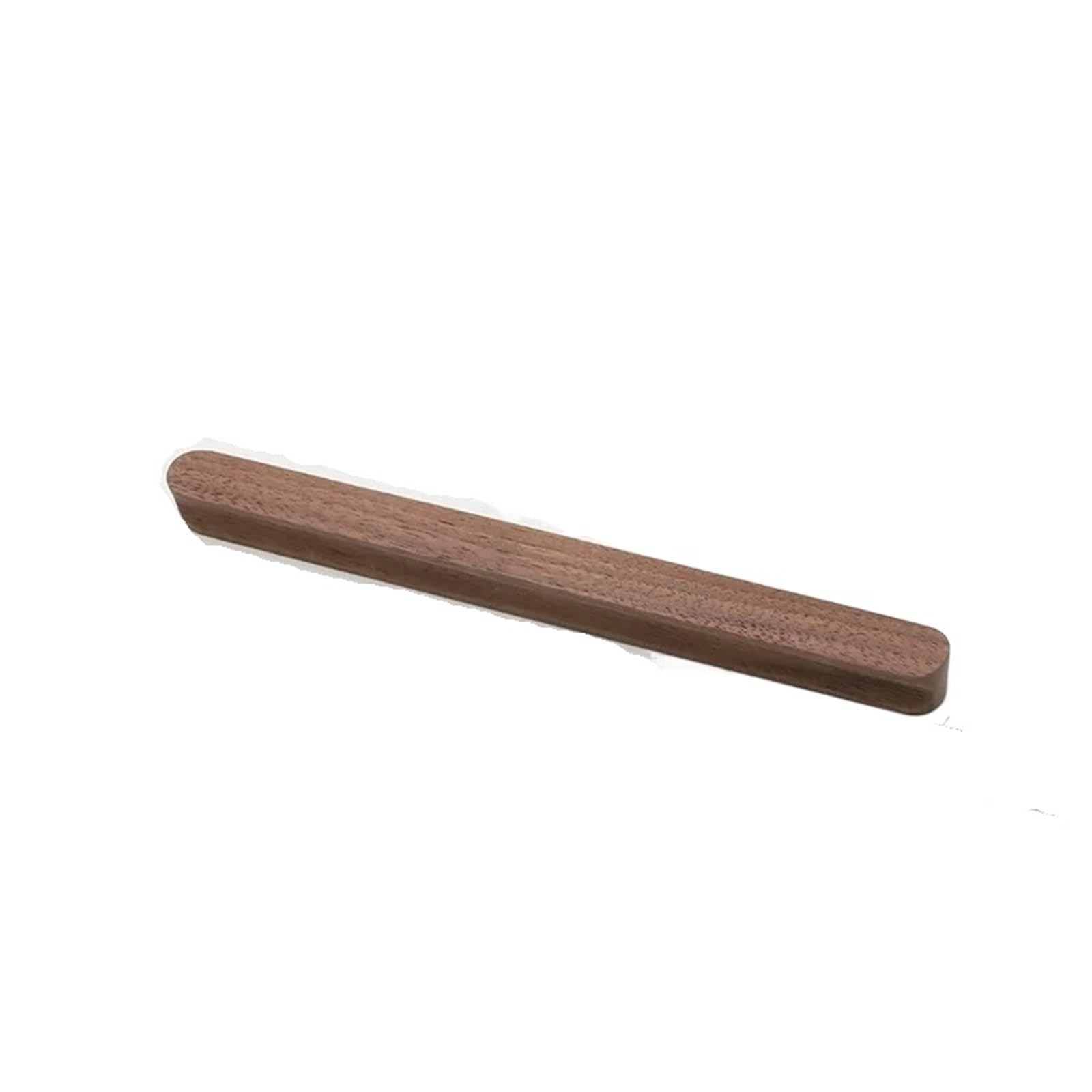 LADFRTYU Wooden Handles 2pcs Cabinet Door Wooden Handle Wardrobe Bow Shaped Drawer(230x20x18mm-B)