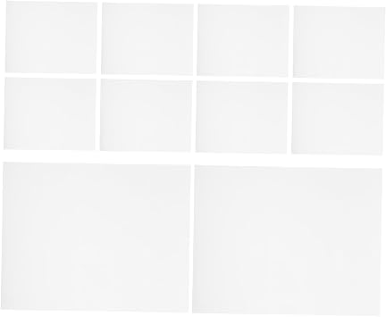 10sheets Printable Business Card Paper Cardstock Prepunched Perforations for Easy Separation Compatible Printers for Business Cards and Flashcards