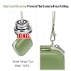 Cwatcun Carrying & Protective Case for Digital Camera, Small Camera Pouch for AbergBest 2.7 LCD Kodak Pixpro/Canon PowerShot ELPH 180/190 / DSCW830 Travel Cameras, Water-resistant Case - Green