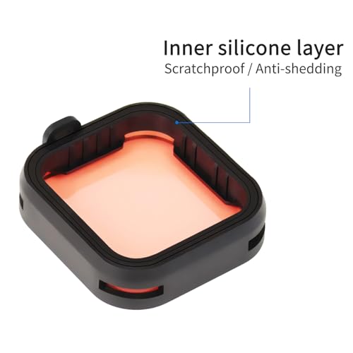 SOONSUN 6-Pack Lens Filter Set for GoPro Hero 13 Black - (ND8, ND16, ND32, CPL, Red, Magenta) Neutral Density, Circular Polarizer & Snorkeling Filters for Outdoor Photography & Video Shooting - Thumbnail 2