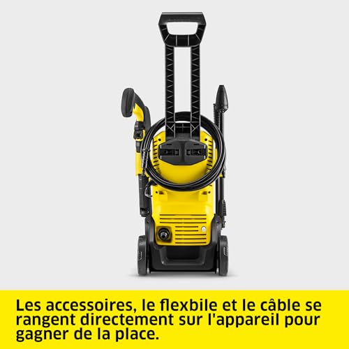 Kärcher Nettoyeur Haute Pression K 2 Premium FJ Home Pression max 110 bar Débit 360 /h Surface 20 m²h Filtre à Eau Poids 4 2kg Pistolet Haute Pression Lance Rotabuse Buse à Mousse Home Kit - vue 7