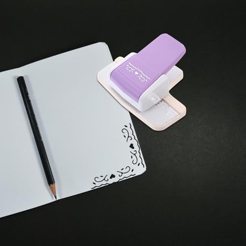 Perforadora para hacer tarjetas en tus álbumes de recortes y talleres de manualidades DIY 5