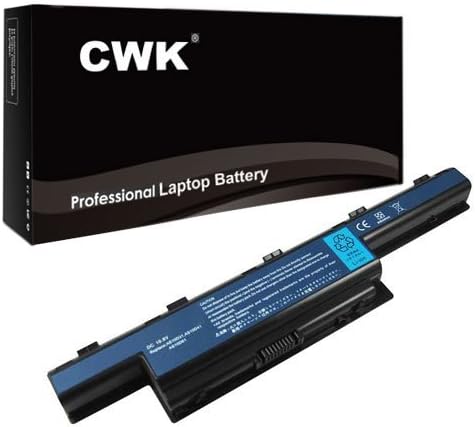 CWK New Replacement Laptop Notebook Battery for Gateway NV79C36U NV79C48U NV79C49U NV79C50U NV79C51U NV79C52U Packard Bell Easynote TM86 TM87 TM8990 TM94 TM98 TM99 TK11 TK36 Acer Aspire 4743G 5251 5252 5253 5333 5336 5552 5560 5736Z Acer Aspire 5250 5551 5733 5741 5742 5755 7551 7560 7741 7750 AS10D31 AS10D51 4250 4333 4551 4552 4560 4625 Gateway NE46R05M NE56R09u NE56R10u NE56R11u NE56R12u NE56R13u NV50A NV51B NV51M NV53A NV55C PEW9295 PEW91 PEW90