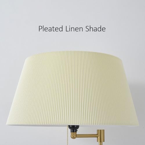 Lampadaire en lin 160 cm E27 à intensité variable pour éclairage salon - 6