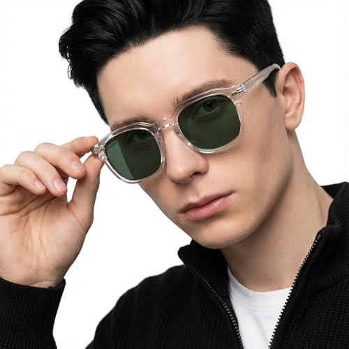 Image of John Jacobs|Uv Protection Polarized Sunglasses For Men & Women | Full Rim Square JJ S13082-C1 Large