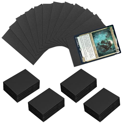 Minfuerang Bustine Carte,Buste per Giochi di Carte Collezionabili,Bustine Protettive Standard 66x91 mm per Collezionisti,Sportive,Yugioh,MTG (400)
