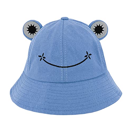 Haoohu Adults Cotton Bucket Frog Fishing Beach Festival Sun Hat