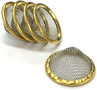Fenny's Creations 15mm Conical Bowl Metal Pipe Filter Screen Gauze (5)