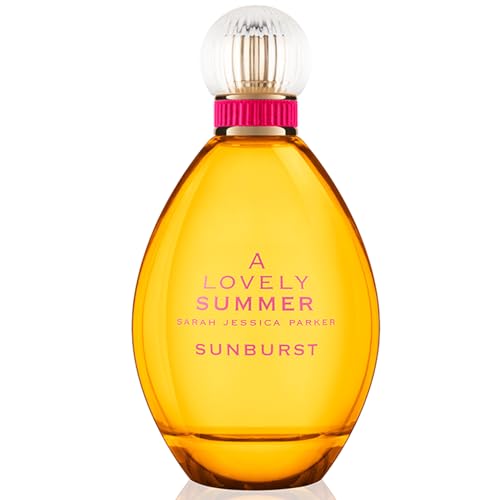 Sarah Jessica Parker A Lovely Summer Sunburst Eau de Parfum 100ml Spray, Bright and Uplifting Female Perfume, Long-Lasting Fragrance For Women - Genuine SJP Perfume for Women