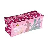 Estojo Grande em PVC Cristal - Princesas