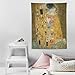 The Kiss by Gustav Klimt Poster Wall Tapestry Art Picture Print Modern Family Bedroom Decor Tapestries 30