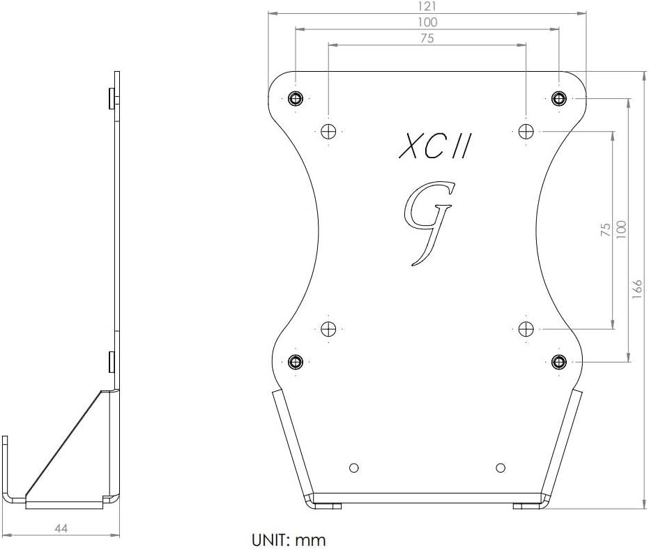 Gladiator Joe Monitor Arm/Mount VESA Bracket Adapter Compatible with Lenovo L24q-10, L24q-20, L24i-10, L24i-20 | Laser Cut | 100% Made in North America