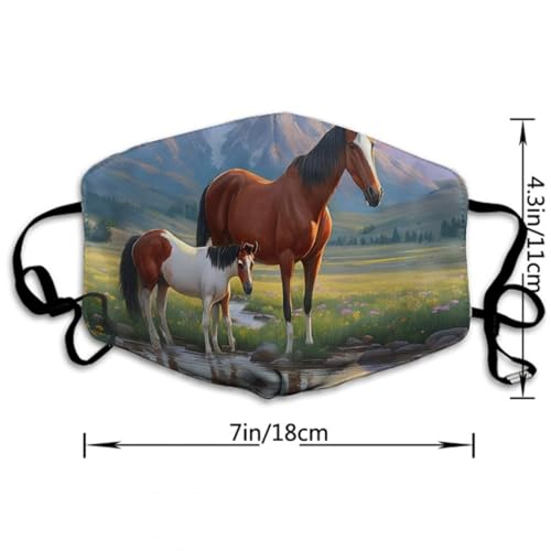 Adult Anti Dust Cloth Face Mask Face Bandana Scarf Gaiter2