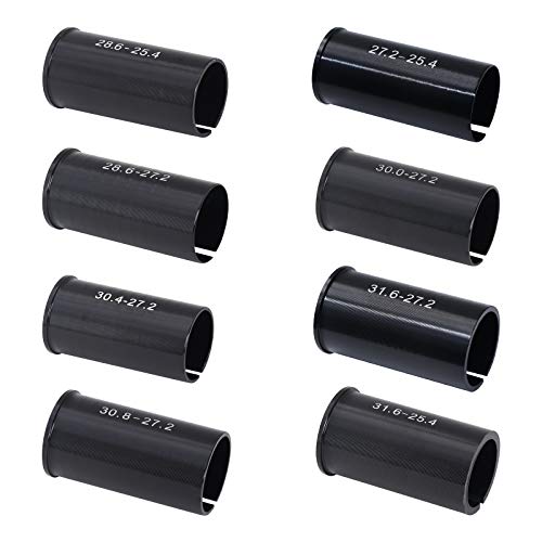 image for Elitezip Bicycle Seatpost Adapter Shim, Aluminum Alloy Seatpost Reduci