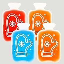 Click & Go Hand Warmers - Reusable Heat Packs, Long Lasting Warmth Glove Pattern, 4 Pack, 12.5x7.5 CM