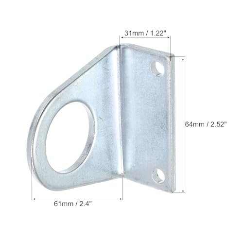 Support de montage pour tige résistant aux vibrations, cylindre MAL 40mm