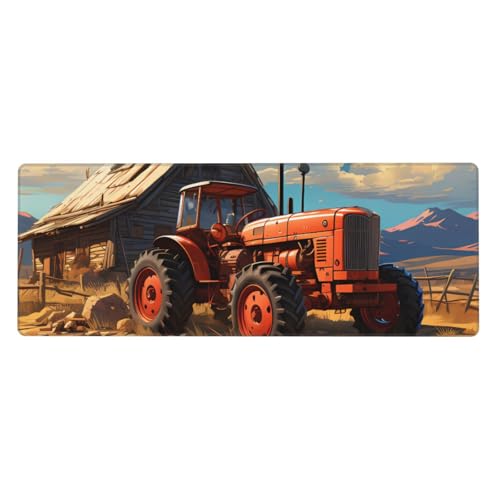 Tapis de clavier tracteur 80x30cm à bords cousus durables