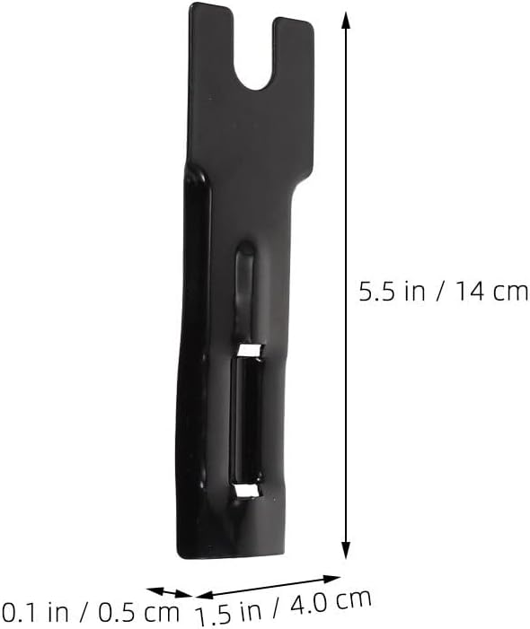 INOOMP 6pcs Flag Pole Mounting Bracket Bike Safety Flag Holder L Shaped Flag Pole Mounting Brackets for Motorcycle Bike Bicycle