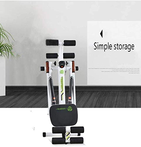 Image of Foldable Rowing Machines Rowing Machine for Home Use Foldable Hydraulic Rower Trainer Indoor Rowing Device 12 Resistance Adjustment LCD Monitor Max User Weight 150 Kg Fitness Equipment