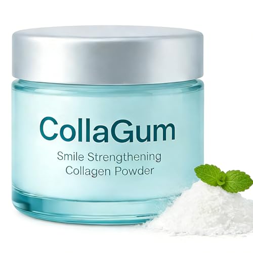 Hydroxyapatite Toothpaste Care Powder Protect Gum for Teeth Collagen Tooth Powder Collagen Toothpaste Care Powder Protect Gum Natural Oral Care Formula Fluoride-Free (50g)