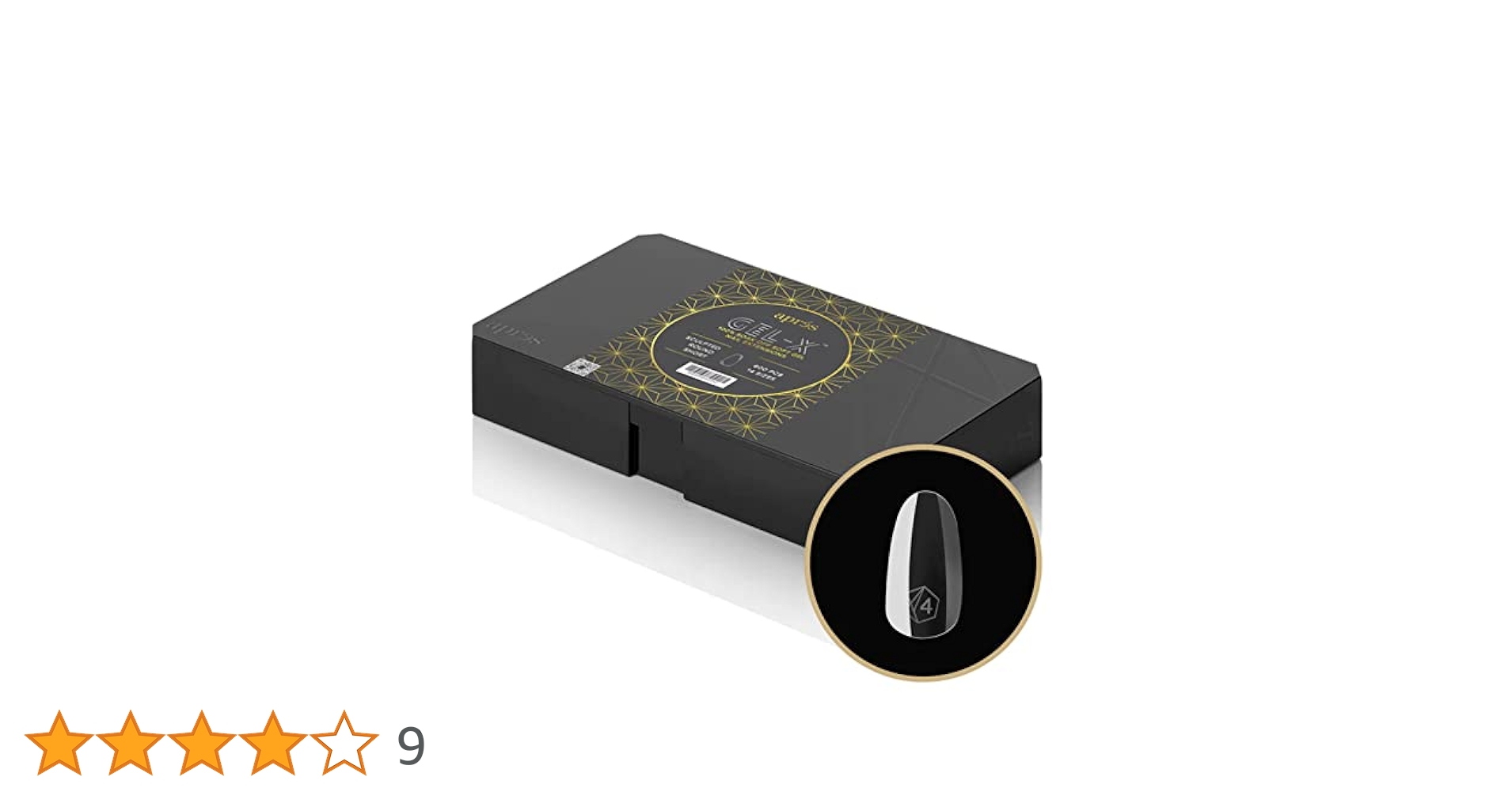 Amazon | Apres ネイルジェルX スカルプテッドラウンドショート