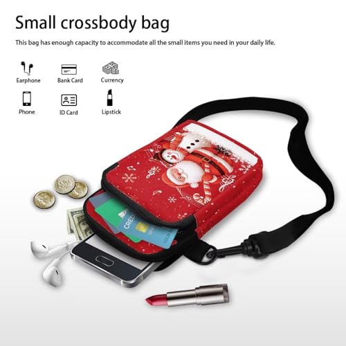 Image of Hawaiian Tribal Small Crossbody Bags for Women Cell Phone Bag Purse, Sea Turtle Zipper Sling Purses Shoulder Bag
