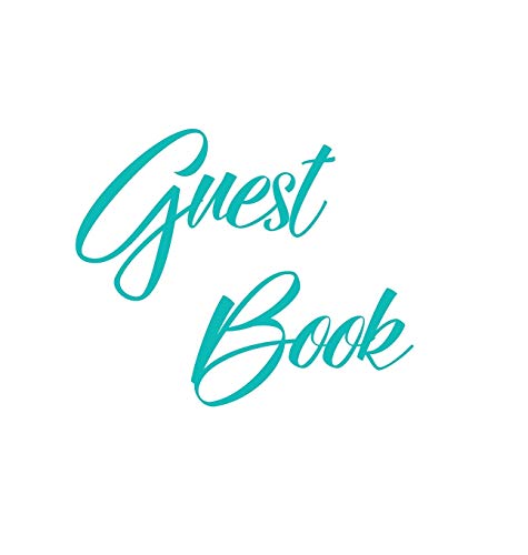 Tiffany Blue Guest Book, Weddings, Anniversary, Party's, Special Occasions, Memories, Christening, Baptism, Visitors Book, Guests Comments, Vacation ... Funeral, Wake and Visitor Book (Hardback)