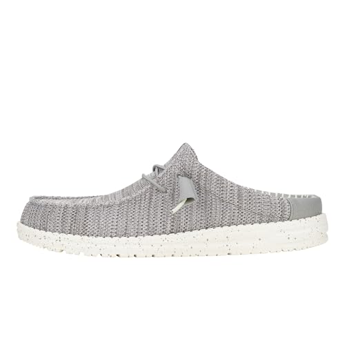 Image of HEYDUDE Men's Wally Slip Stretch Canvas | Men's Shoes | Men Slip-on Loafers | Comfortable & Light-Weight