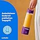 nutribullet Portable, Smoothie Maker to go, 475 ml BPA-freier Becher, kabellos, wiederaufladbar für 15+ Mixvorgänge, tragbarer mini Mixer für mix & go, zerkleinert Eis & Obst, Violett, NBP003PU