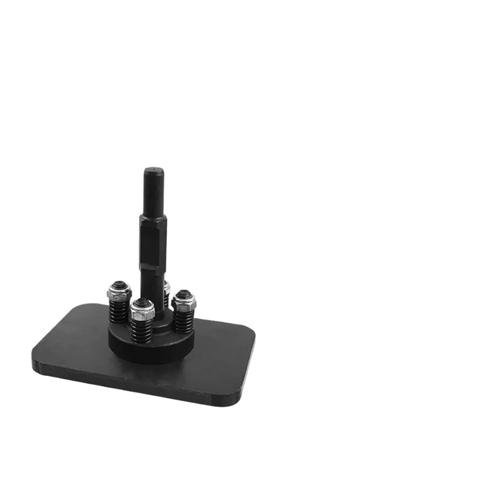 Compactador de Jardín Placa de apisonamiento, Pico Grande de Gasolina, Pala for excavar árboles, cincel Multiusos(Brown)