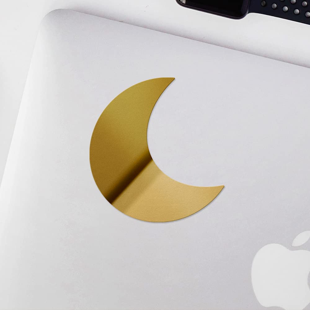 Amazon.com - 2 Pcs - No background Decal Stickers of Crescent Moon