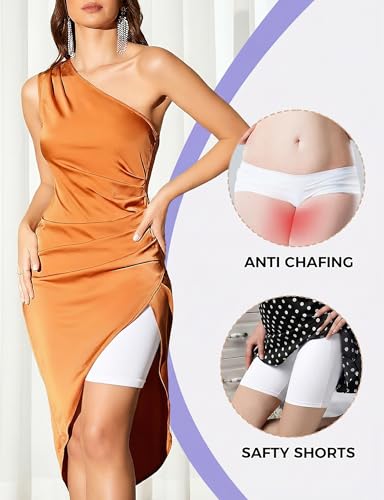 Image of ZENUTA Slip Shorts for Women Under Dresses, Seamless Anti Chafing Summer Biker Shorts