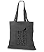 Produktbild StyloBags Jutebeutel/Tasche Sorry Ladies I m in the Nightwatch, Farbe:darkgrey