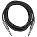 Seismic Audio Speakers Guitar Cables, TS ¼” Guitar Cables, Black, Pack of 6, 10 Feet