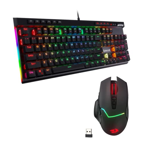 Redragon K580 VATA RGB LED Backlit Mechanical Gaming Keyboard and