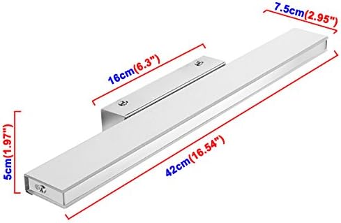 9W LED Acrylic Wall Sconce Light Fixture Makeup Mirror Lamp SMD 2835 Washroom Hotel Warm White