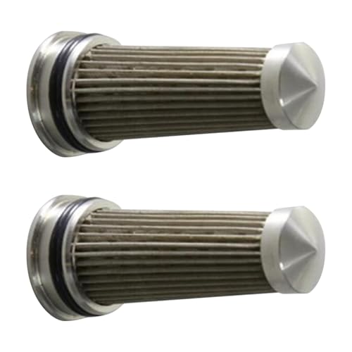 20Y-60-A1260 - 2 filtros de aceite hidráulico 20Y60A1240 20Y-60-A1240 compatible con cortacésped John Deere 635 735 compatible con excavadora Komatsu PC200CA-6 PC200-6 PC200LC-7 PC200-6J