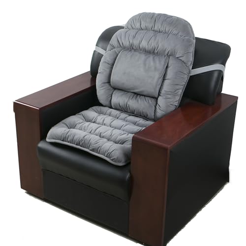 Coussin de chaise à bascule antidérapant avec oreiller lombaire ergonomique