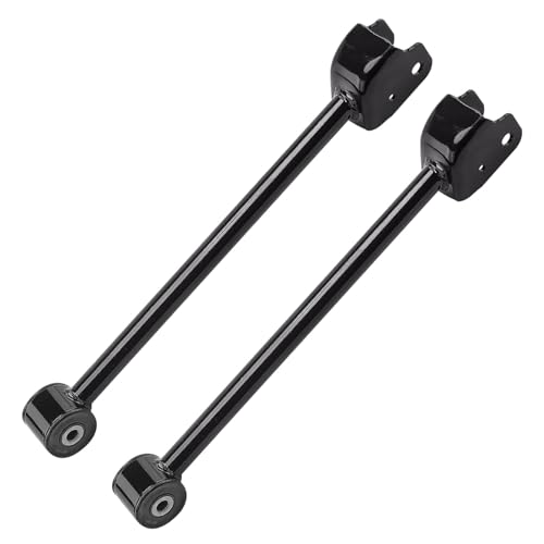 Image of Detroit Axle - Front Upper & Lower Control Arms + Outer Tie Rod Ends Replacement for 2007-2017 Jeep Wrangler JK - 6pc Set