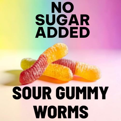 Gomitas Sour Sin Azúcar Sabor Frutas Surtidas - 1 lb miniatura 2
