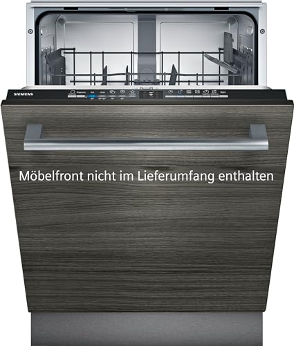 Siemens SX61IX12TE iQ100 Vollintegrierter Geschirrspüler, 92 kWh, 12 MGD, Smart Home kompatibel via Home Connect, varioSpeed, infoLight Betriebsanzeige