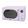 Nostalgia Retro Compact Countertop Microwave Oven 07 Cu Ft Lavender
