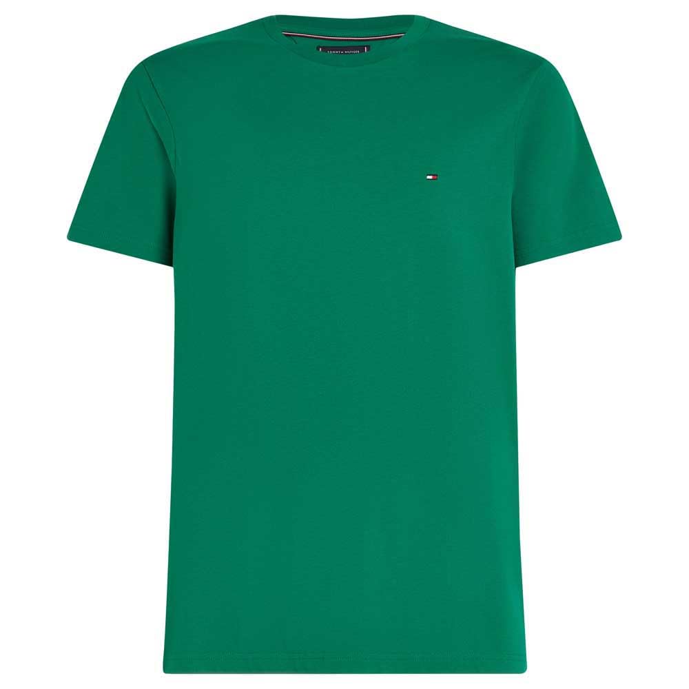 Tommy Hilfiger Men's Ess Seasonal Reg Fit Solid Tee Mw0Mw39995, Green, M