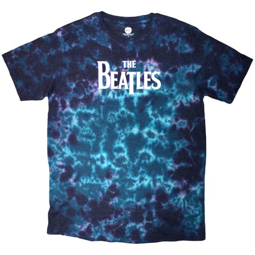 The Beatles Drop T Band Logo Dip Dye T Shirt Size M