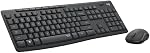 Logitech MK295 Mouse & Keyboard Combo with SilentTouch Technology, Full Numpad, Advanced Optical Tracking, Lag-Free, 90% Less Noise - Graphite