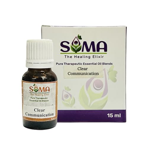 Image of Clear Communication Oil | 15 ml | Natural Essential Oil for Enhancing Expression | Aromatherapy for Confidence and Clarity |