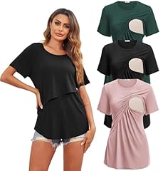 3pcs- Black + Lake Green + Dirty Pink