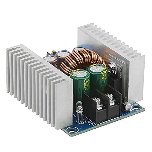 BGTXINGI 2 Stück 20A 300W High-Power Buck Converter Step-Down Modul DC 6–40 V auf DC 1,2–36 V Einstellbare Konstantspannung Konstantstrom Power Modul Laden LED Drive mit Kurzschlussschutz