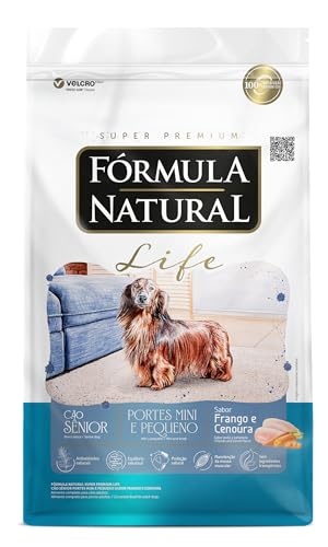 Ração Fórmula Natural Life Para Cães Sênior Mini e Pequeno